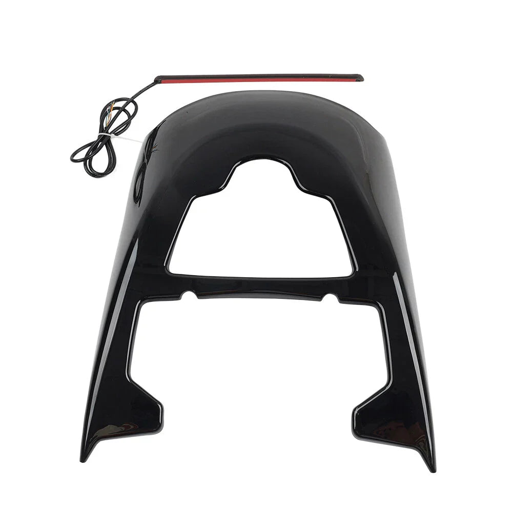 Vivid Black Rear Mudguard w/Light for Harley VRSCDX VRSCAW VRSCA (2002-2017)