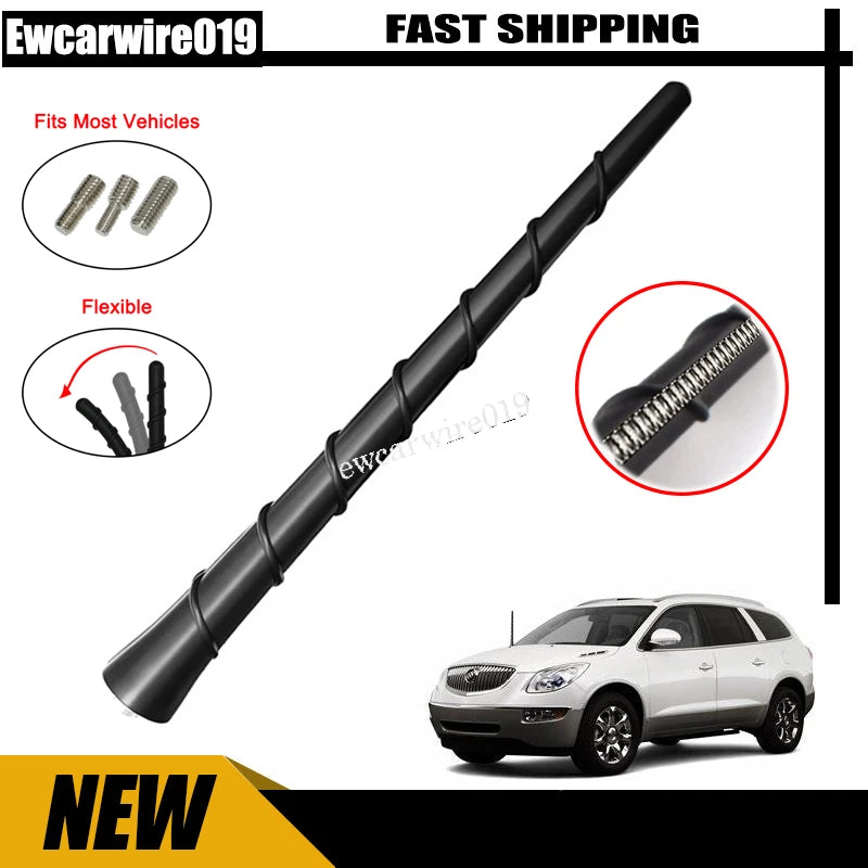 7" Black Stubby Antenna for Buick Enclave (2008–2015)