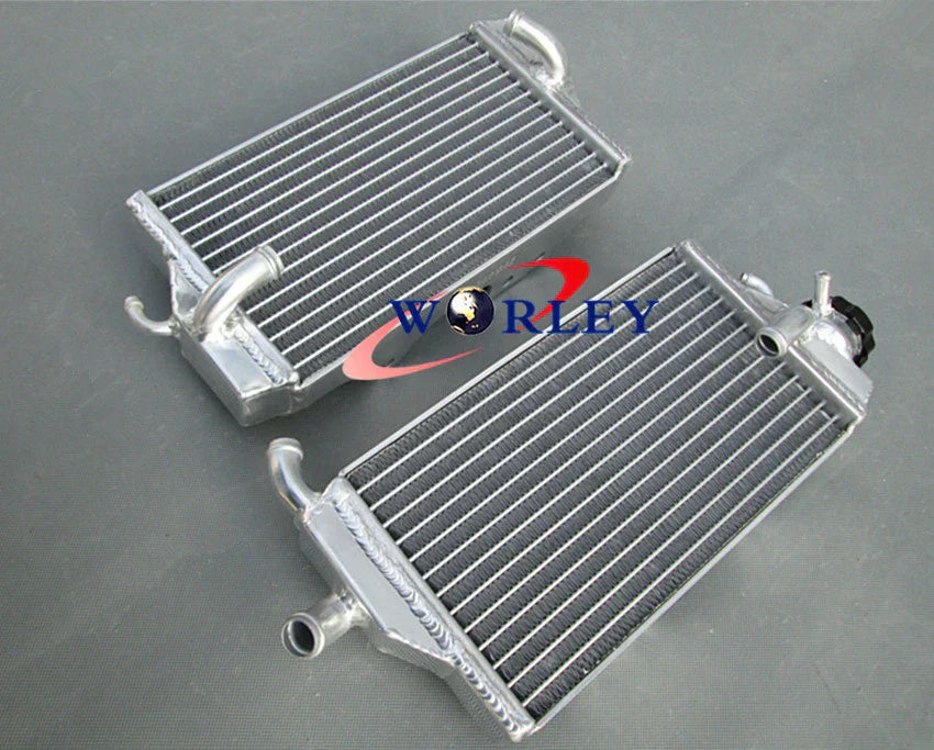 Aluminum Radiator & Silicone Hose for 2000-2001 Honda CR250 CR250R