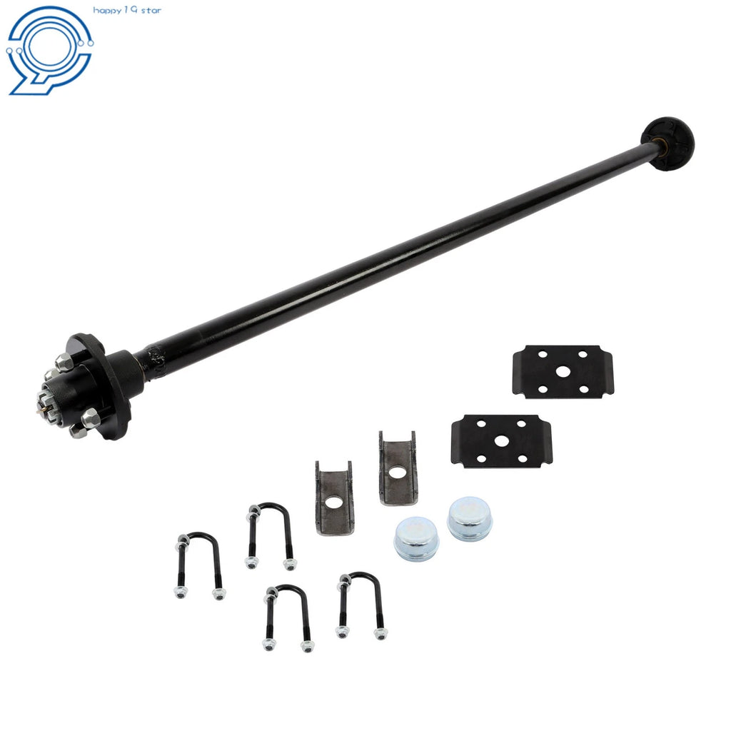 4 Lug Trailer Axle for Light Trailers (2000 lbs)