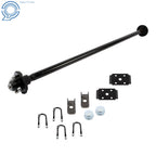 4 Lug Trailer Axle for Light Trailers (2000 lbs)