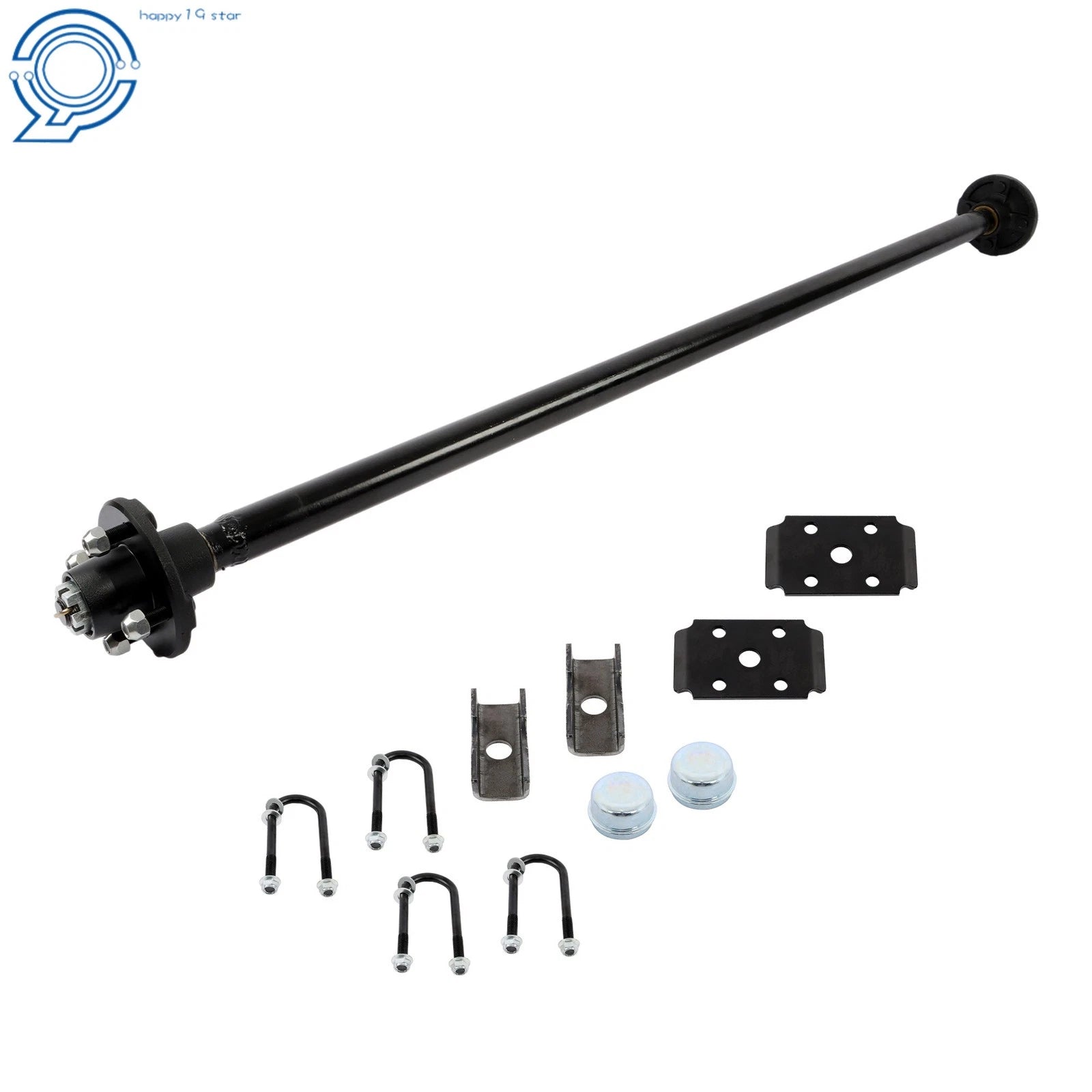 4 Lug Trailer Axle for Light Trailers (2000 lbs)