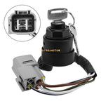 Ignition Key Switch 27005-1244 for Kawasaki Mule 3000 3010 3020 (2001–2008)