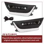 LED DRL Fog Lights for Honda CR-V (2017–2019)
