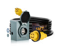 15 FT 30A Generator Extension Cord for RV