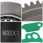 Starter Clutch Kit with Flywheel Puller & Gasket for Yamaha Bruin 350 (2004–2006)