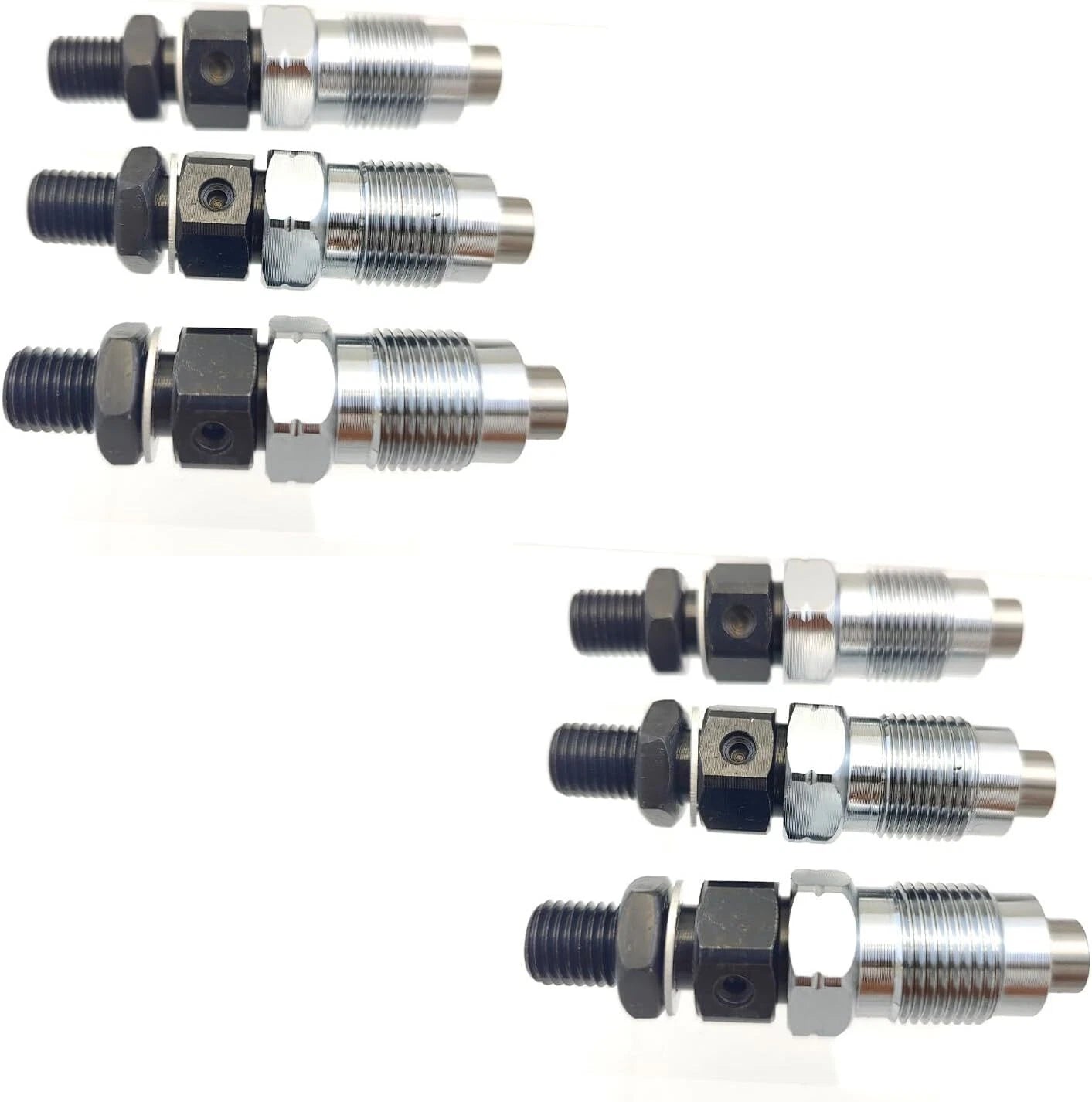 6X Fuel Injectors 19077-53000 19077-53900 for Kubota D1503 D1703 D1803