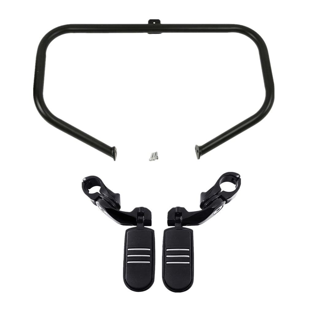 Engine Guard Crash Bar & Footpegs for Harley Street Glide (1997–2008)
