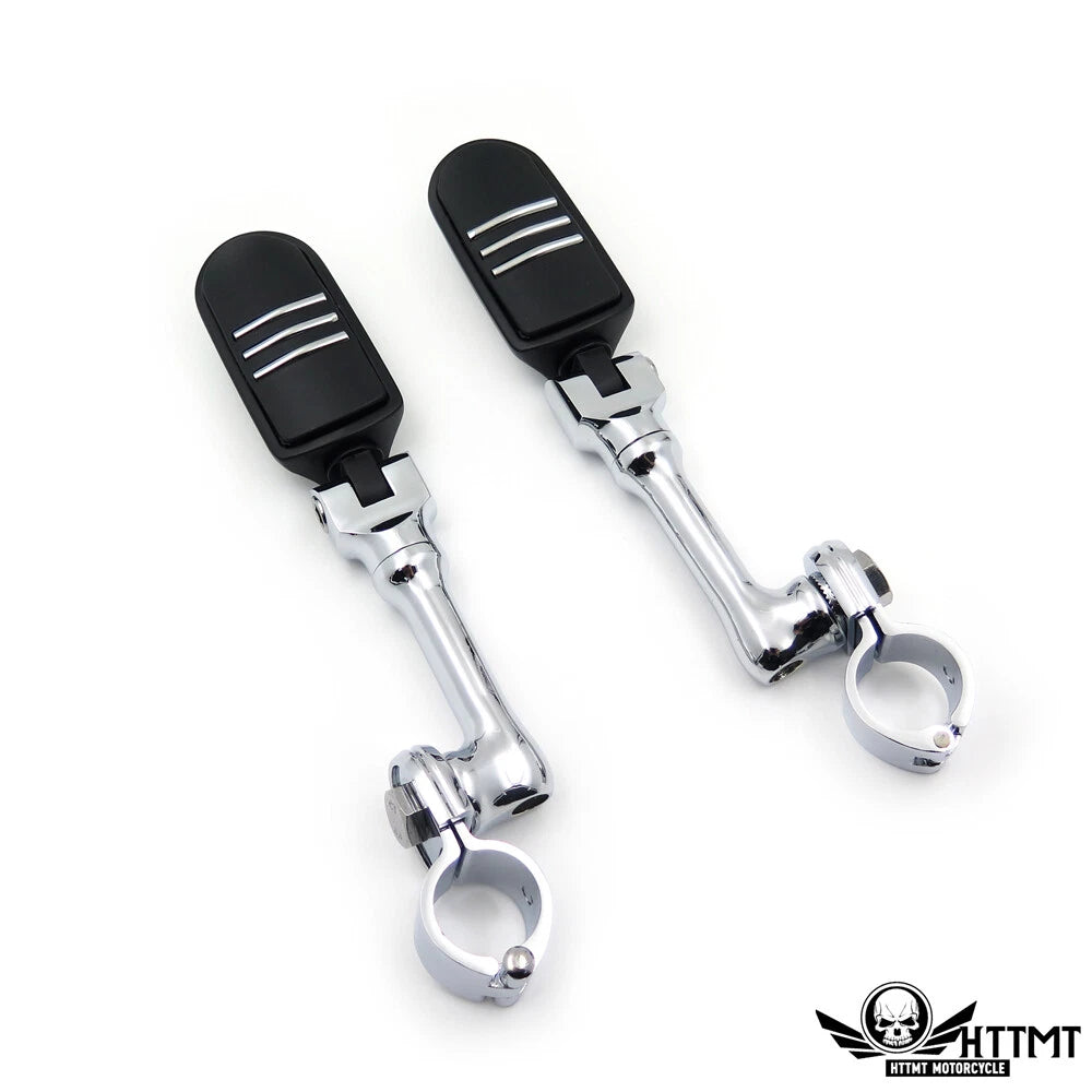 1.25" Guard StreamLiner Foot Pegs for Harley Touring Electra Street Road