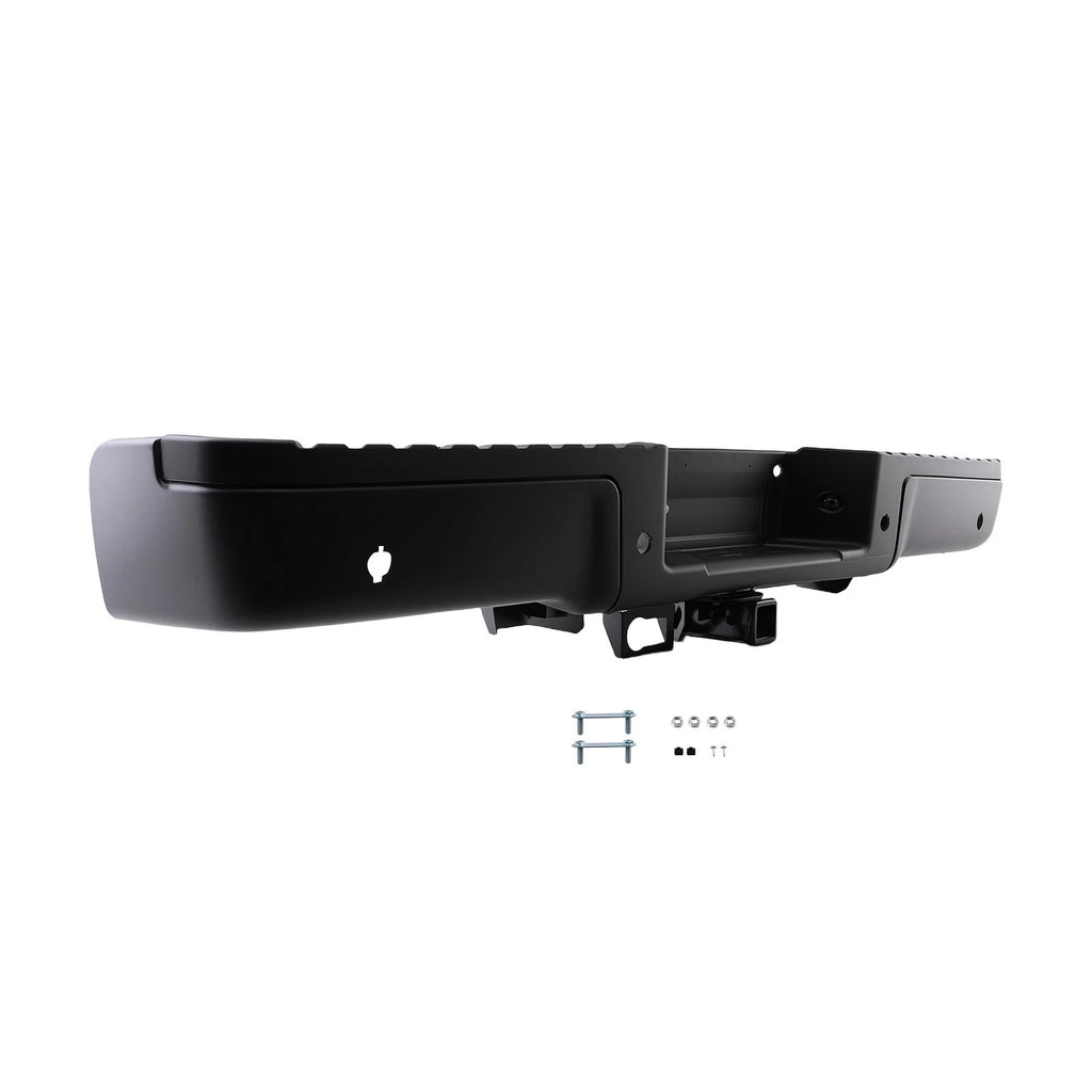 Bolt-On Rear Bumper Assembly for Ford F150 (2009-2014) Black