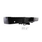 Bolt-On Rear Bumper Assembly for Ford F150 (2009-2014) Black