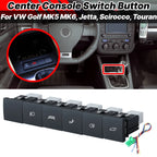 Gear Box Center Console Switch Button for VW Golf Jetta Scirocco Touran (MK5-MK6)