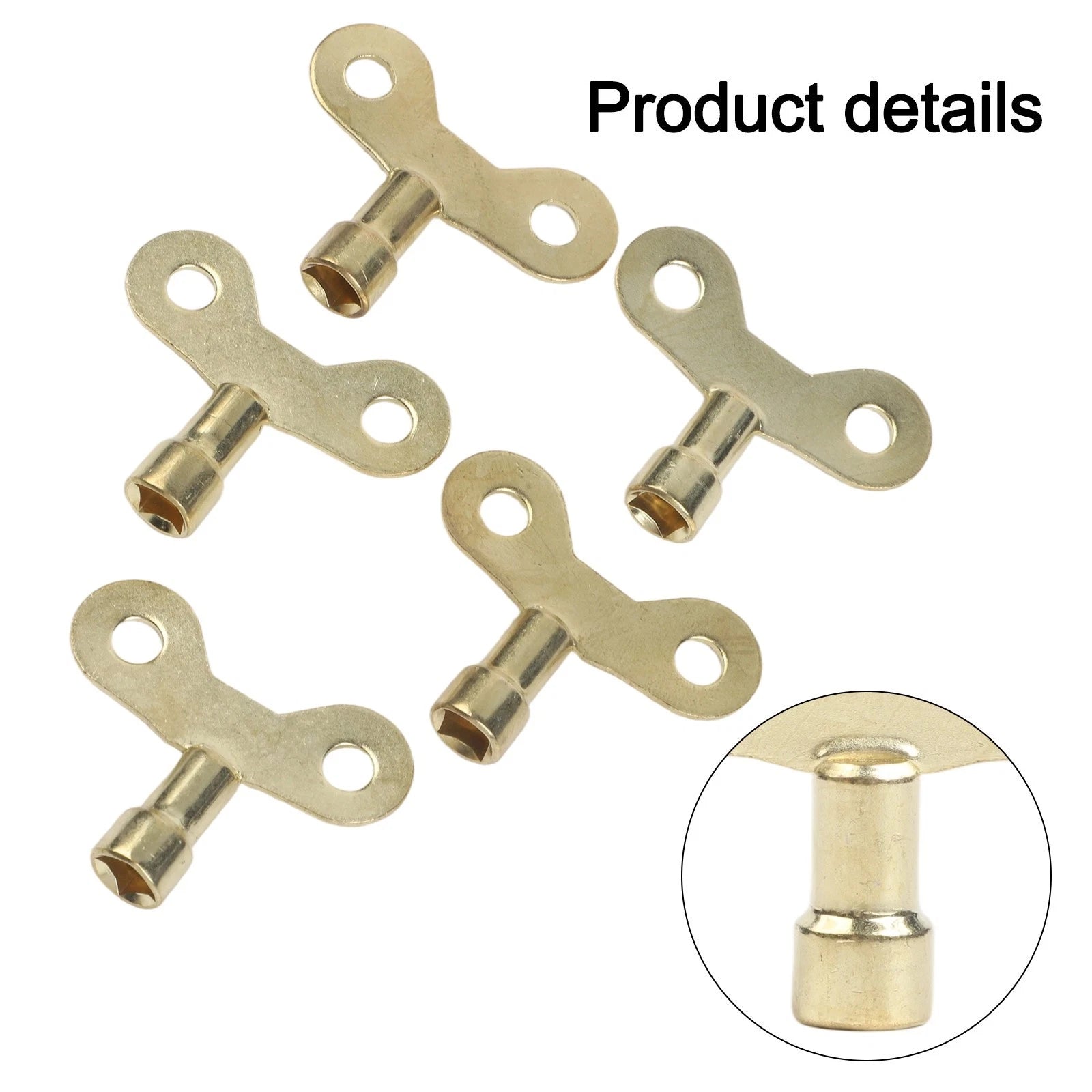 Radiator Bleed Keys for Various Heaters (Compact, Lightweight)