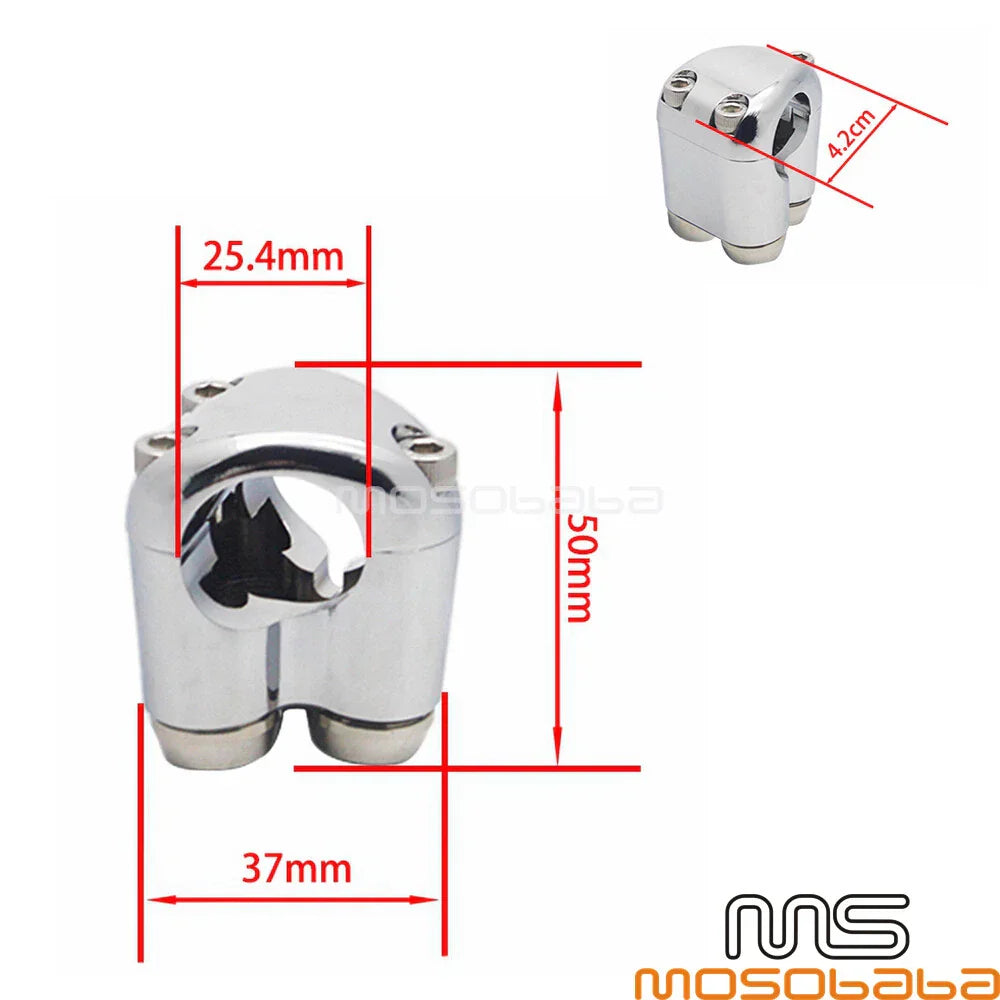 Chrome 1'' 25mm Handlebar Horn Turn Signal Control Switch for Harley