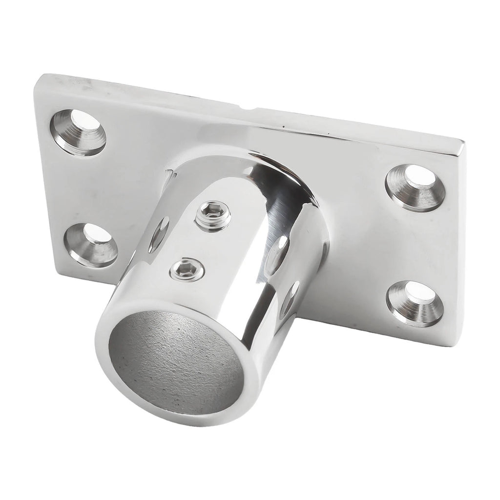 90 Degree Handrail Base Fitting for Marine Applications