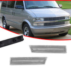 Clear Front Bumper Side Marker Lights for Chevy Astro/GMC Safari (1995–2005)