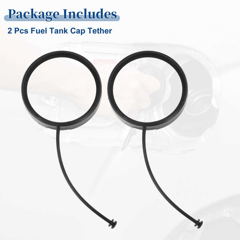 2X Fuel Tank Cap Tether Rope for Mercedes-Benz C230 (2000–2007) No.A2214700605