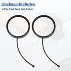 2X Fuel Tank Cap Tether Rope for Mercedes-Benz C230 (2000–2007) No.A2214700605