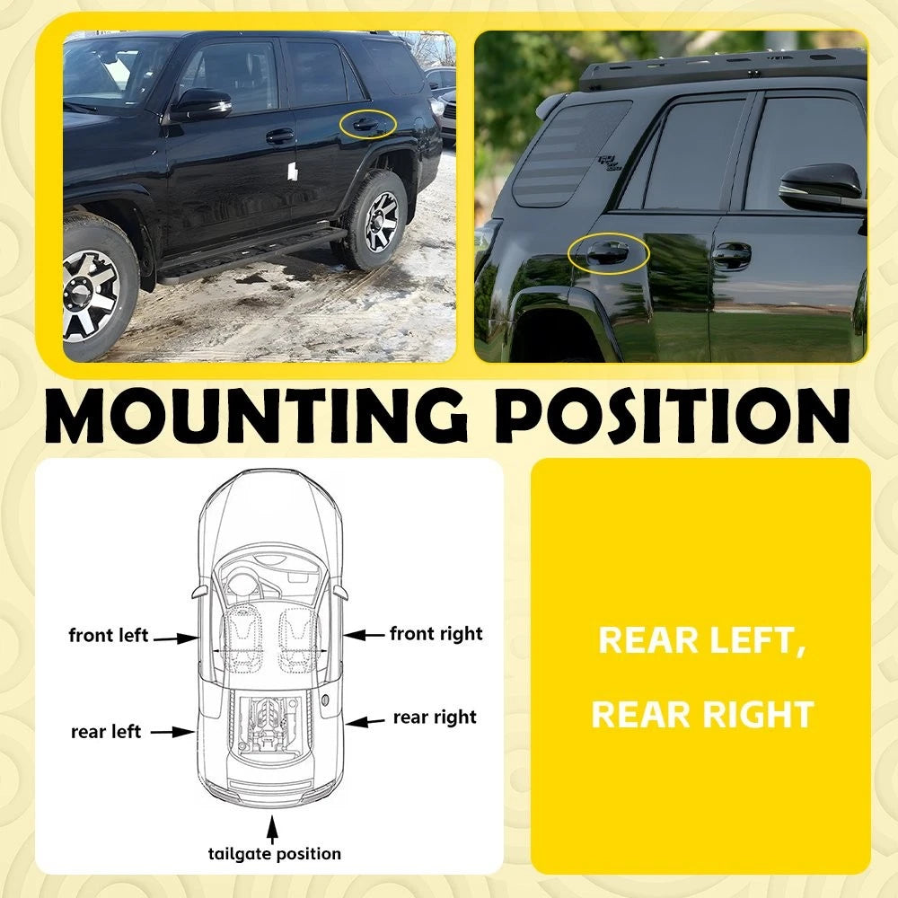 Exterior Door Handle for Toyota 4Runner Lexus GX460 (2010–2016) EXV