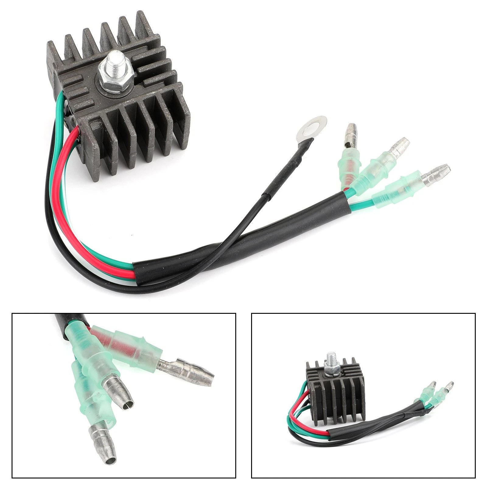 Rectifier for Yamaha 9.9-25 HP Outboard Motors (1984–2010) 664-81970-60 664-81970-62