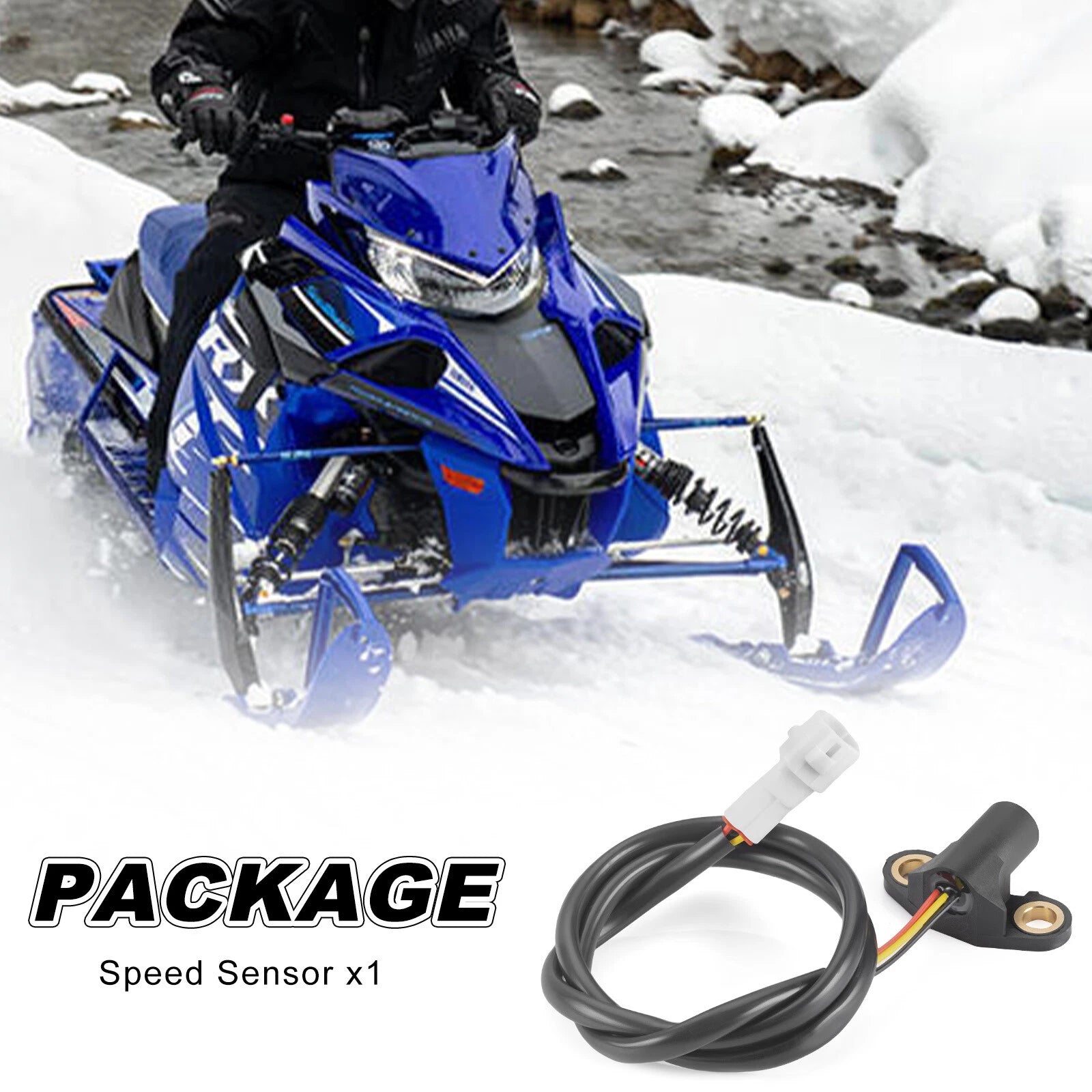 Speed Sensor 8FP-83755-01-00 for Yamaha Snowmobile RS Vector Venture Rage (2005–2008)