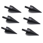 6PC Black Universal Motorcycle Spike Bolts for Windscreen Fairings