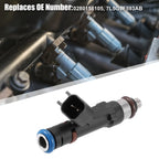 Set of 4 Fuel Injectors 0280158105 for Ford Escape (2007–2008) & Fusion (2006–2009) 2.3L