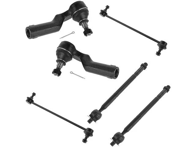 Front Tie Rod End and Sway Bar Link Kit for Mazda 3 (2010–2013) SJ378WK