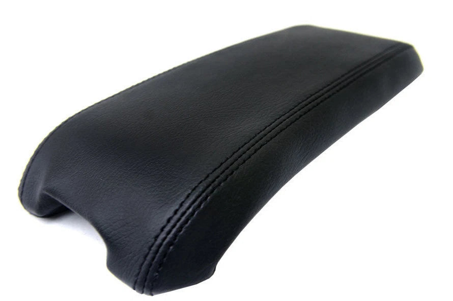 Center Console Armrest Cover for Jeep Patriot (2009–2017) Black Leather