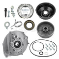 Rear Brake Drum Hub Plate Cover Seal Kit for Honda Rancher TRX350 TRX400 (2000–2006)