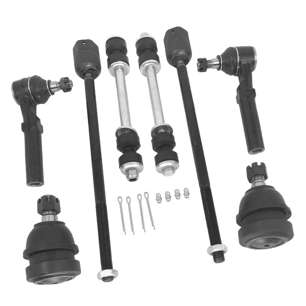 Set of 8 Suspension Tie Rod Ends Sway Bar for Ford Mustang (1994–2004)