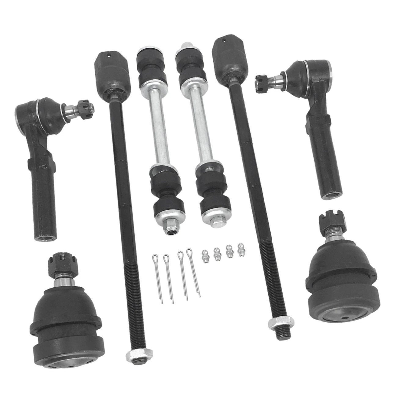 Set of 8 Suspension Tie Rod Ends Sway Bar for Ford Mustang (1994–2004)