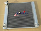 Aluminum Radiator for 3 Row Fit Jaguar E-Type XKE Series 1 4.2L I6 (1965-1967)