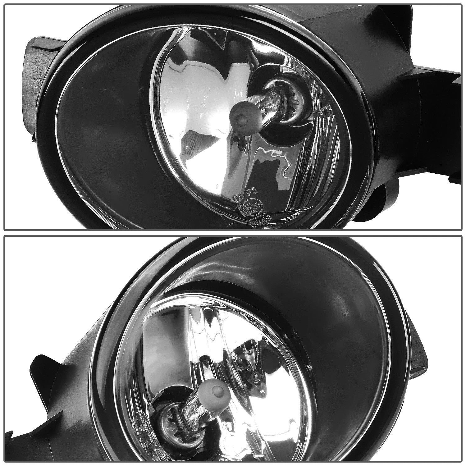 Fog Light Lamp Set for Nissan Altima (2019–2021) - Clear Lens, Bezel, Switch