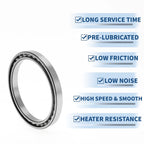 Deep Groove Ball Bearing 6816 for Scooter Skateboard Wheel (P0 80x100x10mm)