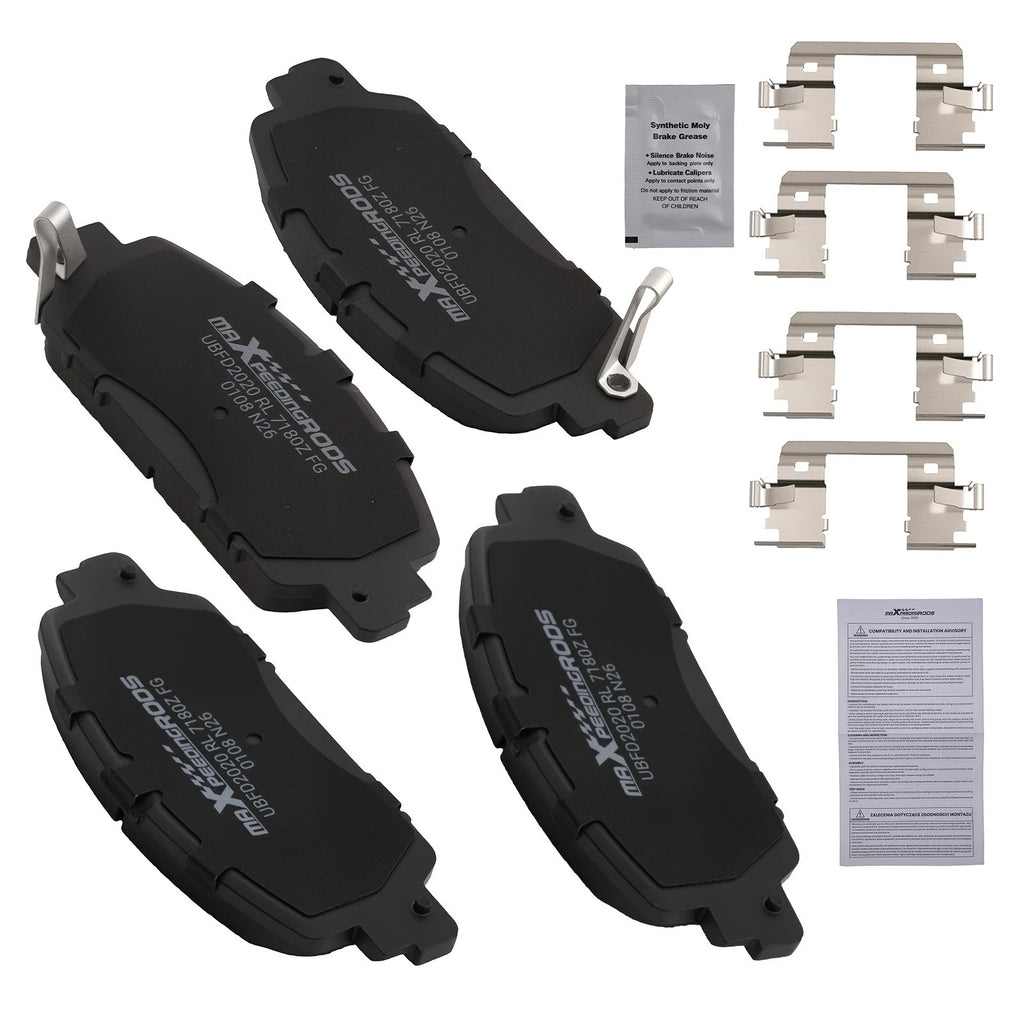 Front Ceramic Brake Pads Kit for Honda HR-V/Accord (2013–2023) D1654