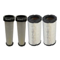 2X Inner & Outer Air Filters for Ditch Witch (Replaces 00181071)