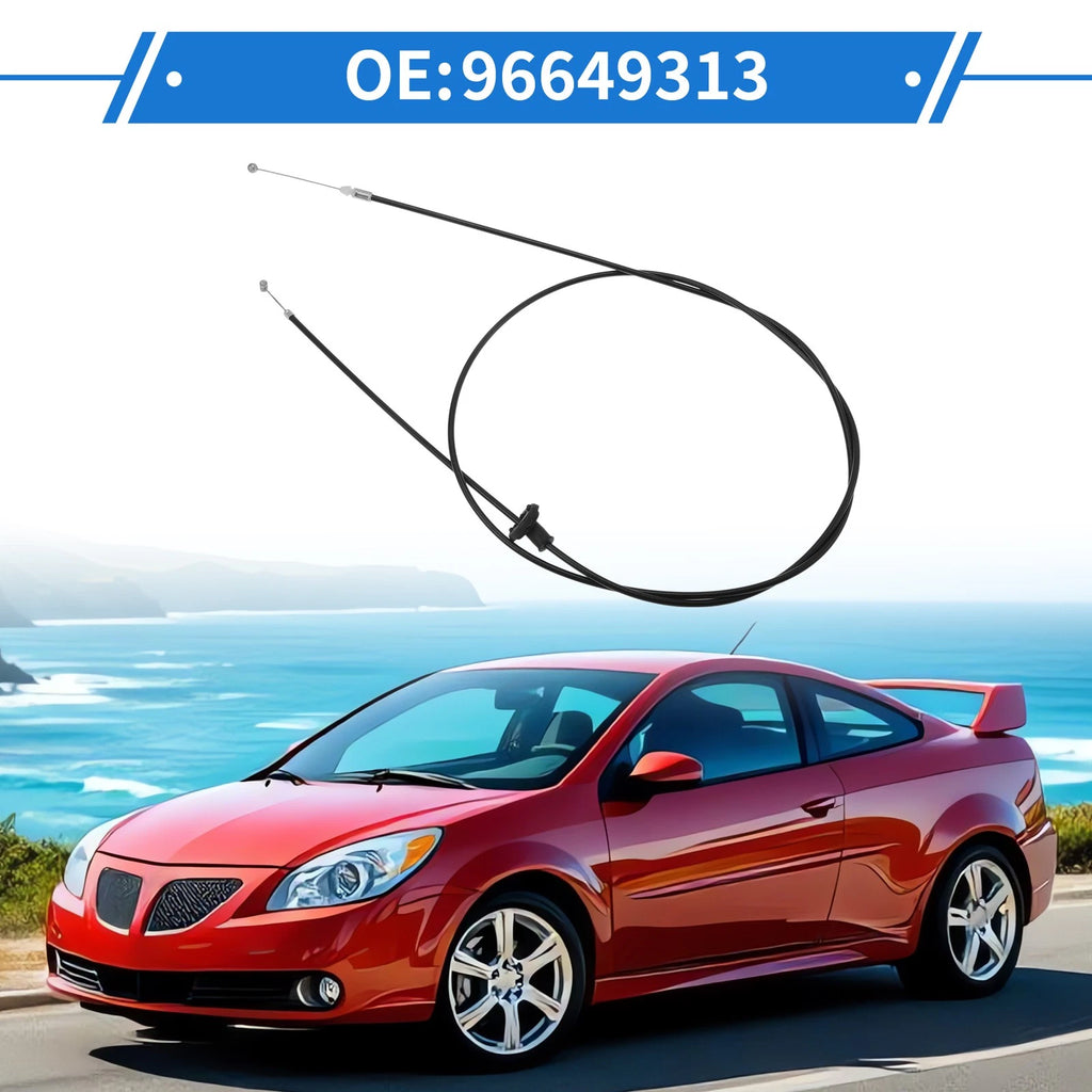 Hood Latch Release Cable for Pontiac Wave (2007–2008) No. 96649313