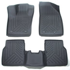 Set of 2 3D Floor Mats for Jeep Compass (2017–2026) TPE Rubber All Weather