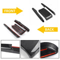 Carbon Fiber Interior Central Armrest Box Panel for Honda Civic (2016–2021)
