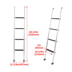 60" Aluminum Bunk Ladder for RV Camper Trailer (Fits Most Models)
