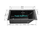 Recessed Trolling Motor Foot Pedal Pan for Minn Kota 100RTMP