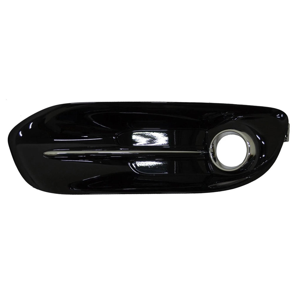 Replacement Black Chrome/Gloss/Painted Plastic Passenger Side Fog Light Bezel