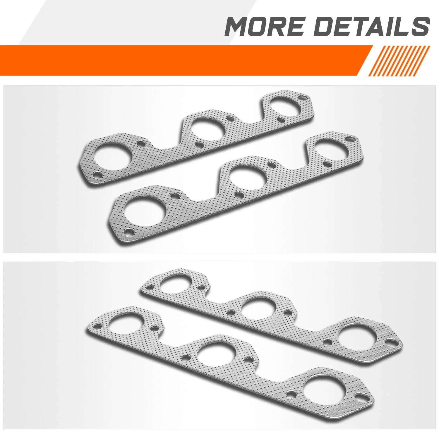 Exhaust Header Piping Manifold Gasket for Jeep Wrangler (2007–2011)