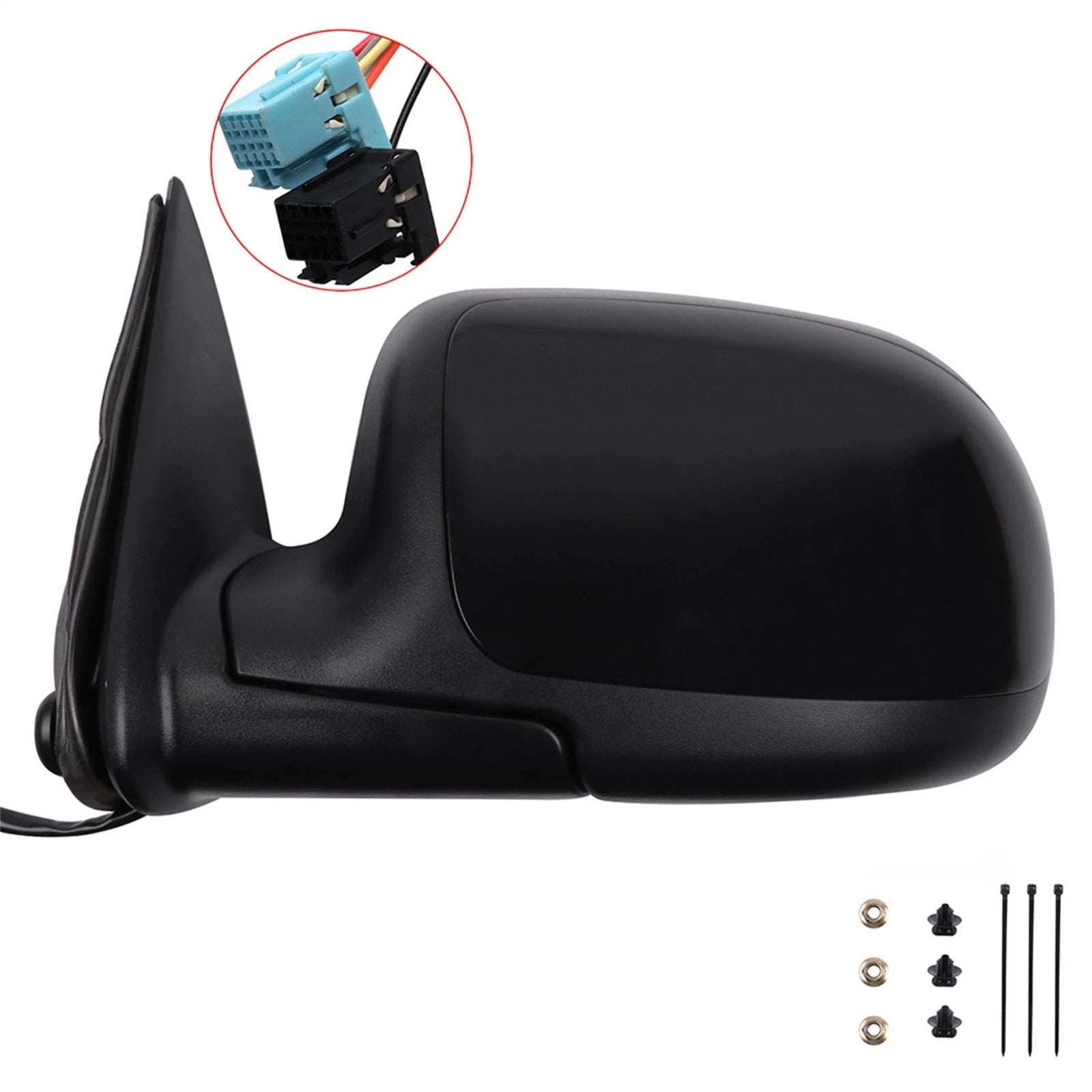 Power Heated Side View Mirror with Turn Signal for GMC Chevy (2003–2007)
