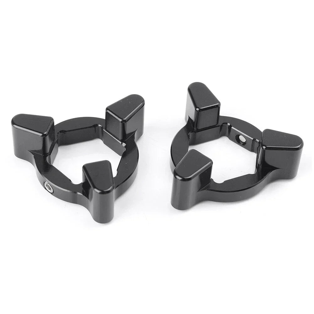 22mm Fork Preload Adjusters for Universal Motorcycles - Silver/Black/Red/Gold/Blue