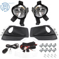 Set of 2 Front Fog Lights Lamps Assembly for Chevy Trax (2017–2021)