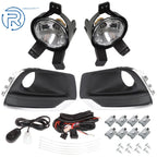Set of 2 Front Fog Lights Lamps Assembly for Chevy Trax (2017–2021)