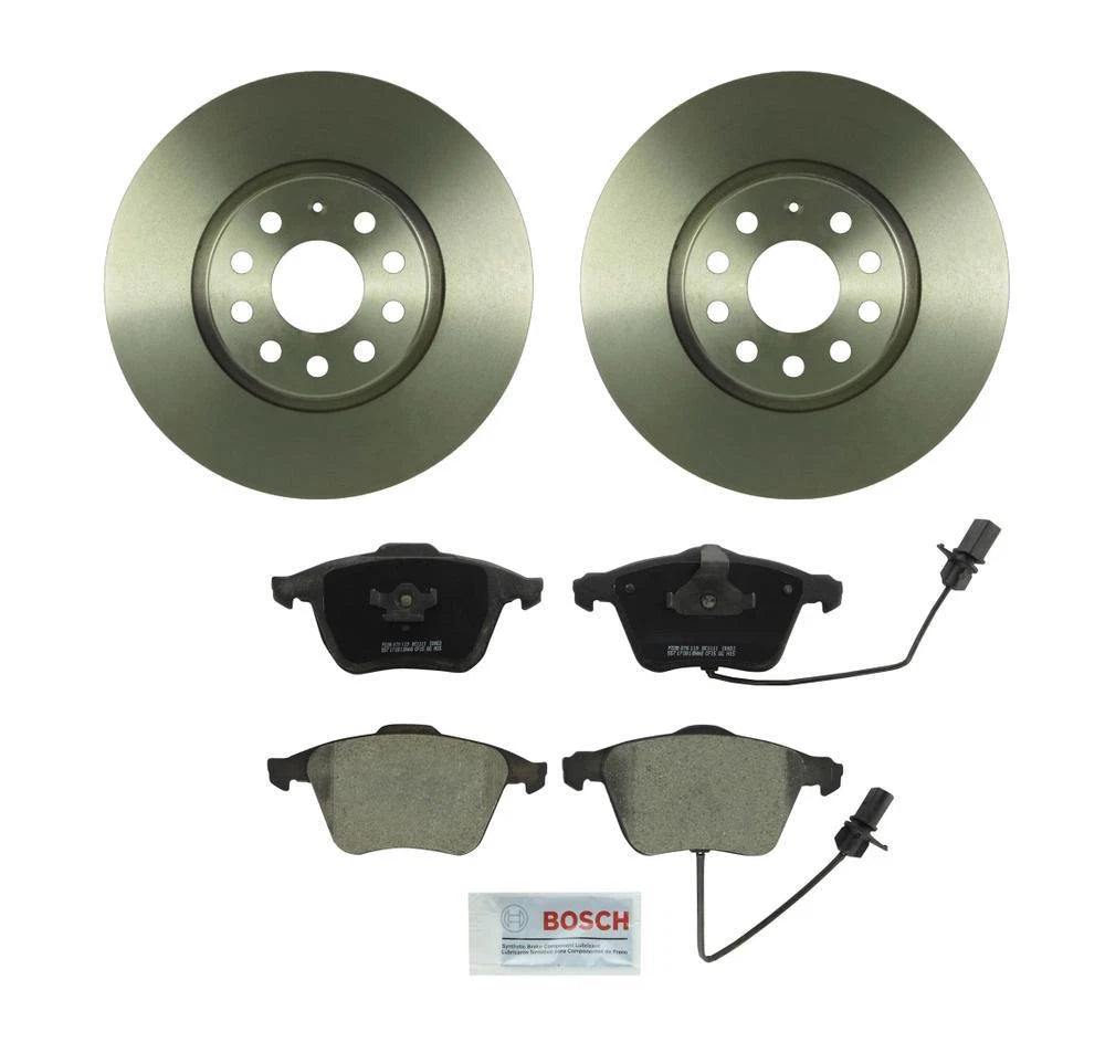 Disc Brake Pad and Rotor Kit for Audi (Front 312mm)