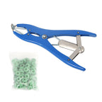 Castration Bander with 100 Rings for Cattle Goat Cow